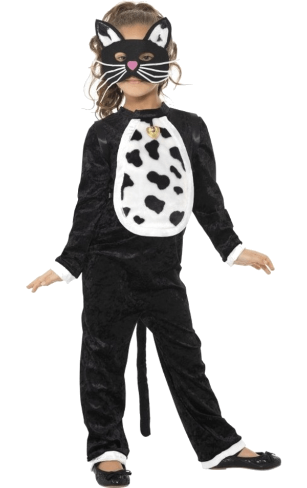 Child Cat Costume Angels Fancy Dress Warehouse